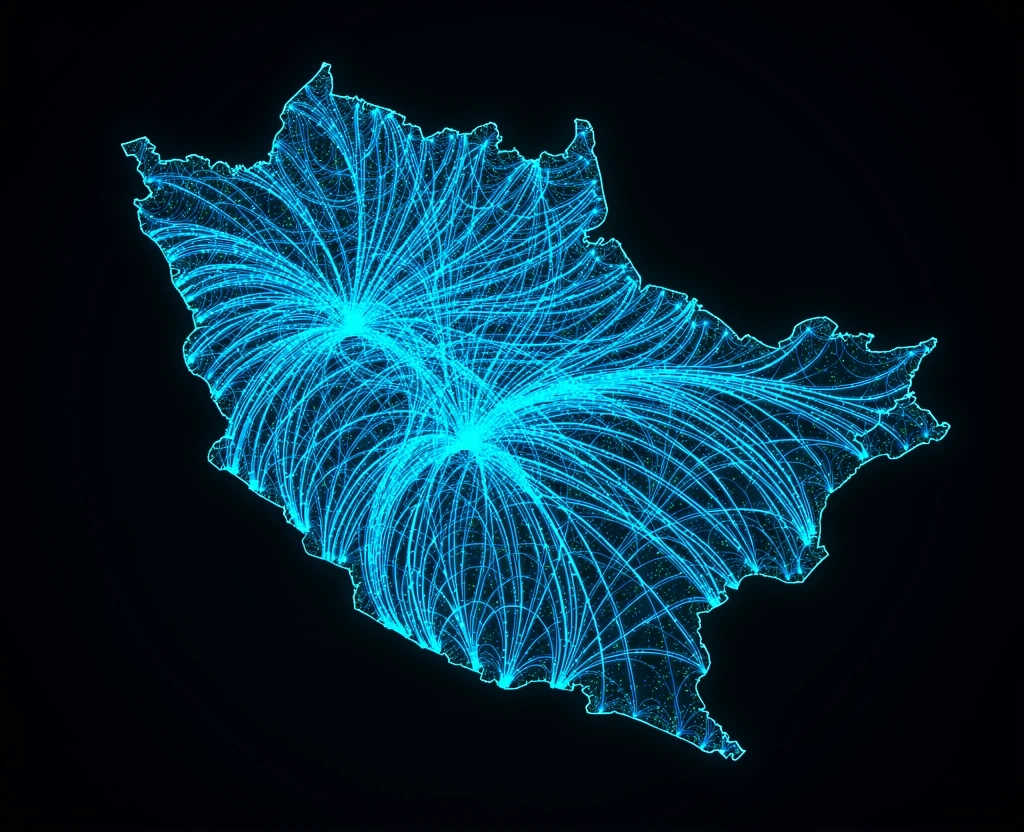 Flujo de datos en Colombia